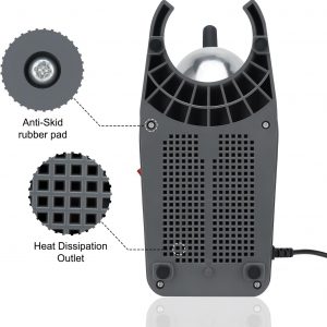 Máquina de hielo afeitado, máquina de cono de nieve, trituradora de hielo con hoja de acero inoxidable, eléctrica de cocina para hielo afeitado y cono de nieve (300 W, 2000 r/min), también