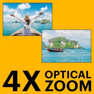 KODAK PIXPRO WPZ2 Rugged Waterproof Shockproof Dustproof WiFi Digital Camera 16MP 4X Optical Zoom 1080P Full HD Video Vlogging Camera 2.7" LCD (Yellow)