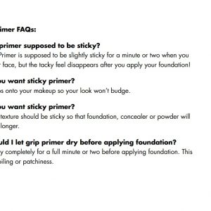 e.l.f. Power Grip Primer, prebase facial hidratante a base de gel para suavizar la piel y fijar el maquillaje, hidrata y prepara, 0.811 onzas líquidas (24 ml)