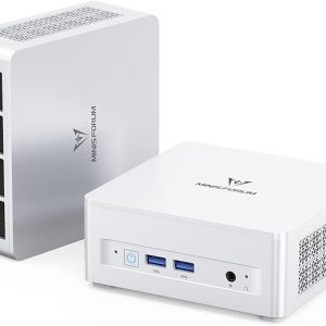 MINISFORUM Mini PC UM880 Plus AMD Ryzen 7 8845HS(8C/16T, up to 5.1GHz), 32GB DDR5 1TB PCIe4.0 SSD, Micro Computer Radeon 780M Graphics,HDMI+DP+USB4 Triple Display, OCuLink Port, 2.5G LAN, 5xUSB Ports