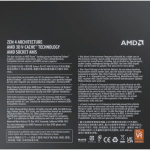 AMD Ryzen 7 7800X3D, procesador de escritorio de 8 núcleos y 16 hilos