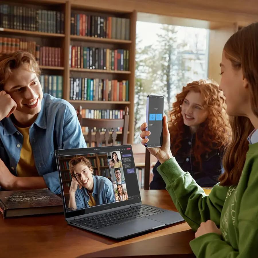 SAMSUNG Galaxy Book4 360 15.6in Windows 11 Home, 16GB RAM, 512GB SSD, Gray