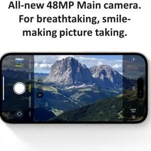 Apple iPhone 15 (Renewed), 128GB, Pink - Unlocked