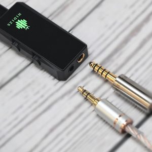 S9 Pro Plus Martha USB C DAC Dongle, amplificador DAC portátil, BAL 0.173 in, SE 0.138 in, control de volumen, 6 opciones de filtro, compatible con Windows/Mac/Android/iOS, azul