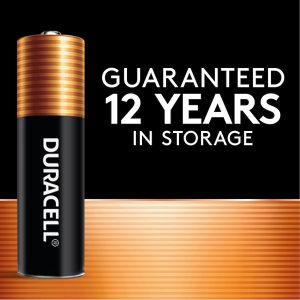 Duracell Coppertop AA Alkaline Batteries with POWER BOOST Ingredients, 28 Count (Pack of 1), Long-Lasting Alkaline, Re-closable for Quick Access and Organized Storage
