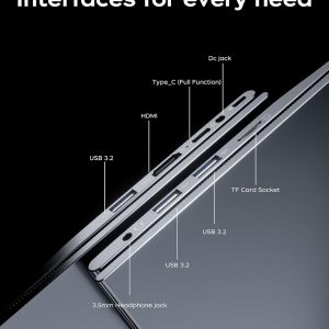 Laptop para juegos 2026 con procesador AMD Ryzen 7 7730U de 8 núcleos (hasta 4.5 GHz, 16 GB DDR4 RAM 512 GB SSD, gráficos AMD Radeon, WiFi pantalla IPS de 6,15.6 pulgadas, cámara web