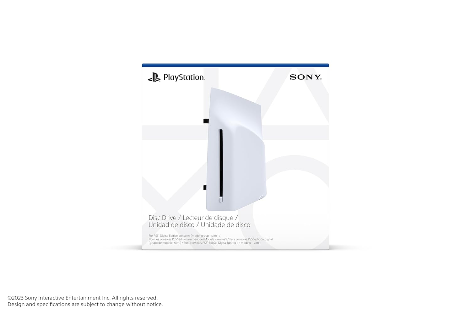 PlayStation Disc Drive For PS5 Digital Edition Consoles (slim)
