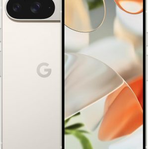 Google Pixel 9 - Unlocked Android Smartphone with Gemini, 24-Hour Battery, Advanced Camera, and 6.3" Actua Display - Porcelain - 128 GB