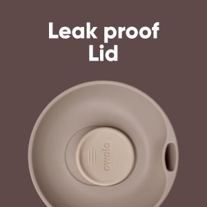 Owala SmoothSip Slider Insulated Stainless Steel Coffee Tumbler, Reusable Iced Coffee Cup, Hot Coffee Travel Mug, BPA Free 12 oz, Vanilla Bean