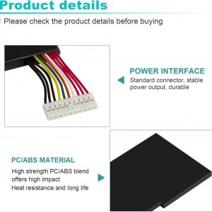 BTY-M6K Laptop Battery for MSI Stealth Pro GF63 GF65 GF75 GS63VR GS73VR 7RG 7RG-005 Thin 8RB 8RC 8RD 8RD-031TH 8RC 8RF 8SC 8RX Thin WS63 8SK WP65 WF65 WF75 MS-16K3 MS-17B4 MS-16W1 MS-16R1