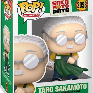Funko Pop! Animation: Sakamoto Days - Taro Sakamoto - 1/6 Odds for Rare Chase Variant - Collectable Vinyl Figure - Gift Idea - Official Merchandise - Toys for Kids & Adults - Anime Fans