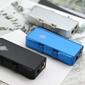 S9 Pro Plus Martha USB C DAC Dongle, amplificador DAC portátil, BAL 0.173 in, SE 0.138 in, control de volumen, 6 opciones de filtro, compatible con Windows/Mac/Android/iOS, azul