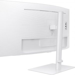 Samsung Monitor de computadora curvado ViewFinity (S65TC) de 34 pulgadas serie Ultra-WQHD 1000R, HDR10, 100Hz, AMD FreeSync, Thunderbolt 4, soporte ajustable en altura, altavoces incorporados, cuidado