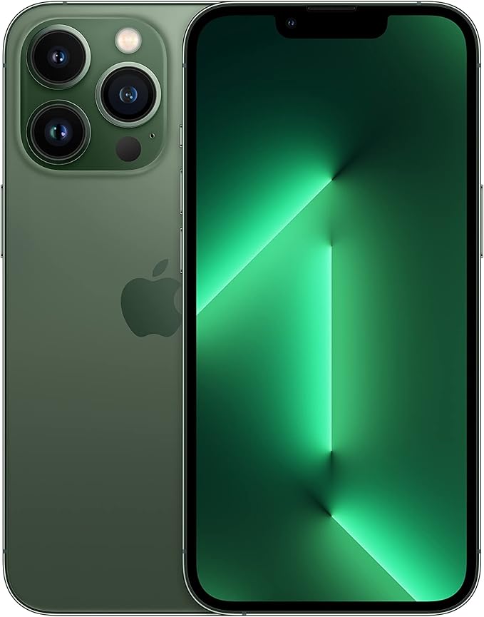 Apple iPhone 13 Pro, 256GB, Alpine Green - Unlocked (Renewed)