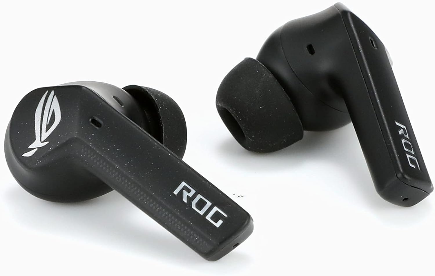 ASUS ROG Cetra True Wireless Auriculares inalámbricos para juegos – Bluetooth, baja latencia, cancelación de ruido ANC, control táctil, resistencia al agua IPX4, batería de 27 horas, carga inalámbrica