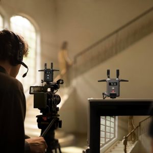 Combo de Transmisión SDR DJI, Transmisión de Video Inalámbrica SDR 1080p/60fps a 3 km/10,000 pies, Transmisor y Receptor, Estable y Antiinterferencia, Sistema de Video Inalámbrico, Fuerte Penetración