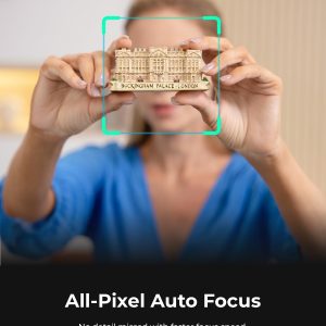 OBSBOT Tiny 2 - Cámara web 4K con control de voz PTZ, seguimiento por IA en modos múltiples y enfoque automático, cámara web con sensor de 1/1.5", control por gestos, 60 FPS, corrección de luz HDR