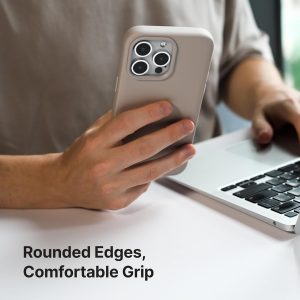 RhinoShield SolidSuit Case Compatible with Magsafe for [iPhone 15 Pro Max] | Shock Absorbent Slim Design Protective Cover with Premium Matte Finish 3.5M / 11ft Drop Protection - Ocean Blue