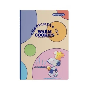Cuaderno Empastado Snoopy Primavera con líneas