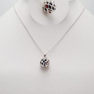 Cadena con dije Plata 925