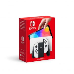 Nintendo Switch (OLED model) with White Joy-Con (JAPAN) (iNTERNATIONAL)