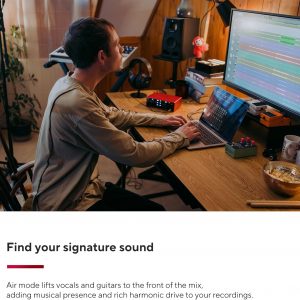 Focusrite Scarlett 4i4 - Interfaz de audio USB de 4ª generación, para músicos, compositores, guitarristas, creadores de contenido — Grabación de alta fidelidad, calidad de estudio y todo el software