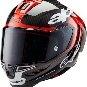 Alpinestars Supertech R10 Element Helmet, Carbon Fiber, Aerodynamic Full-Face Design, Ventilation & Safety, DOT & ECE Certified for Street & Track Riders