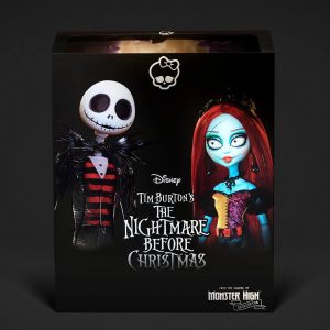 Monster High Skullector Disney's The Nightmare Before Christmas Jack and Sally Doll Set HNF99