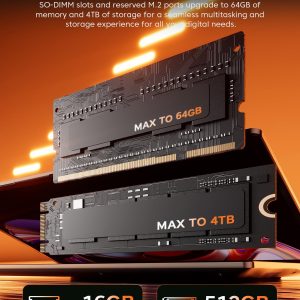 KAIGERR Portátil para juegos, computadora portátil de 16.0 pulgadas con AMD Ryzen 7 5000 Series (8C/16T, hasta 4.5GHz), 16 GB de RAM 512 GB NVMe SSD Windows 11, Radeon RX Vega 8 gráficos, WiFi 6, KB