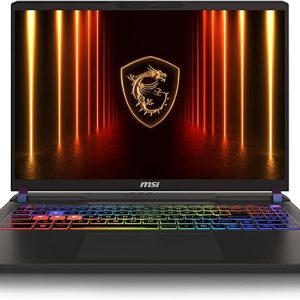 msi Vector 16 HX AI 16” 240Hz QHD+ Gaming Laptop: Intel Core Ultra 9-275HX, NVIDIA Geforce RTX 5080, 32GB DDR5, 2TB NVMe SSD, Thunderbolt 5, Wi-Fi 7, Win 11 Pro: Cosmo Gray A2XWIG-058US