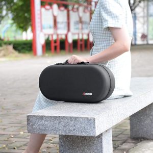 RLSOCO Hard Case for Dyson Airwrap Complete Long/Complete Styler HS08 HS05 HS01,NOT for Dyson Airwrap i.d. - Fits 4pcs Long Barrels or Short Barrels - Black (Case Only,Hair Styler is not Included)