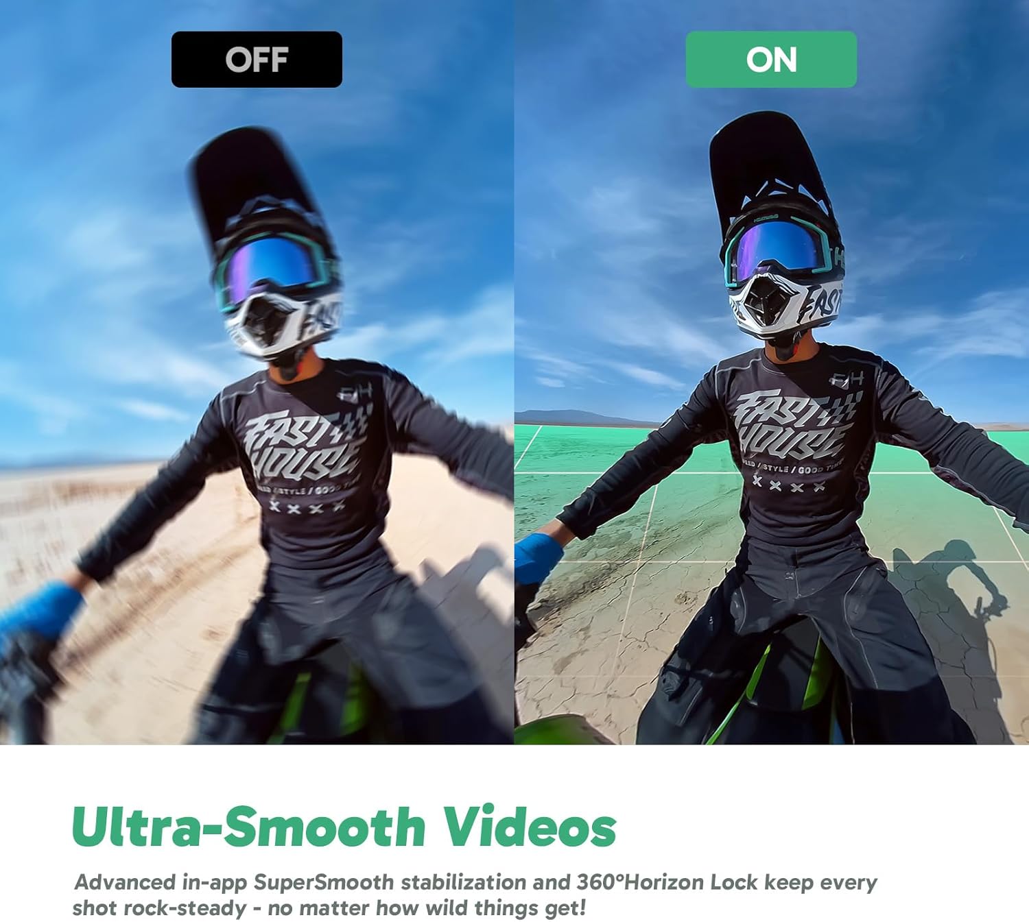 AKASO 360 Cámara de acción a prueba de condiciones climáticas 360° - Video 360 de 5.7K con sensores de 1/2 pulgada 48 MP, foto 360 de 72 MP, 360-SuperSmooth, pantalla táctil de 2.29 pulgadas, efecto