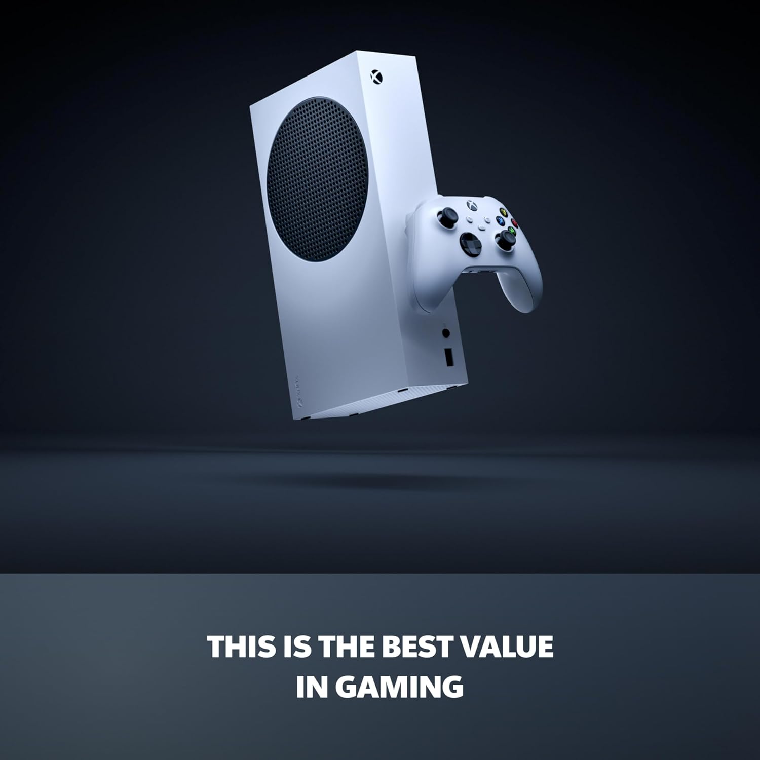 Xbox Series S - All Digital Gaming Console - 512GB SSD - Includes Wireless Controller - 120FPS - Robot White