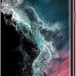 Samsung Galaxy S22 Ultra 5G, US Version, 128GB, Burgundy - Unlocked (Renewed)