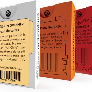 Al Chile Godinez Pack Ideotas Expansiones | Picante y mejilla de oficina | Desintegrar equipo en la oficina | Juego de mesa