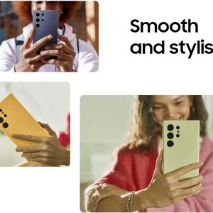 SAMSUNG Galaxy S24 Ultra Silicone Phone Case, Protective Cover with Color Variety, Smooth Grip, Soft and Sleek Design, Snug Fit, US Version, EF-PS928TGEGUS, Lime