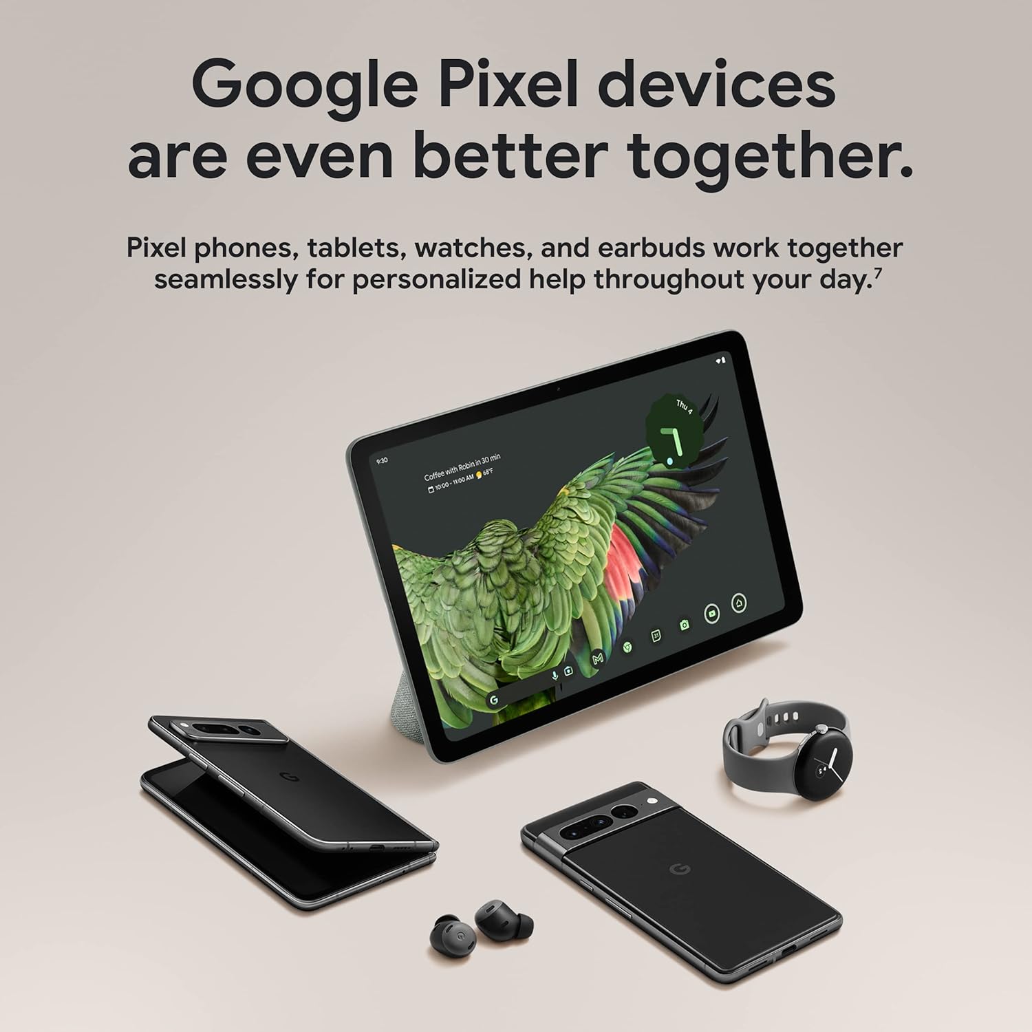 Google Pixel Fold - Smartphone Android 5G desbloqueado con lente teleobjetivo y lente ultraancha - Pantalla plegable - Batería de 24 horas - Obsidiana - 256 GB