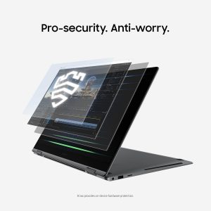 Samsung PC Galaxy Book5 Pro 360 Copilot+ de 16 pulgadas, computadora AI, procesador Intel Core 7 Ultra, pantalla táctil AMOLED 3K (2880 x 1800), S Pen, 120Hz, Dolby Atmos, laptop para estudiantes