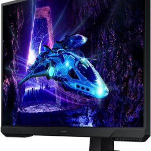 Samsung Monitor de juegos Odyssey G3 (G30D) de 32 pulgadas serie FHD, 1ms, 180Hz, AMD FreeSync, soporte ajustable, Black Equalizer, Virtual Aim Point, Eye Saver Mode, sin parpadeo, LS32DG302ENXZA