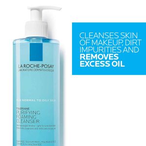 La Roche-Posay Toleriane Purifying Foaming Facial Cleanser, Oil Free Face Wash for Women & Men with Niacinamide + Ceramides, Pore Cleanser Safe For Sensitive Skin, Won’t Dry Out Skin, Soap Free