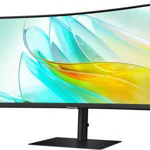 Samsung 34” ViewFinity S65UC, Ultra-WQHD, 100Hz, AMD FreeSync™ HDR10, Monitor curvo con altavoces incorporados, USB-C, interruptor KVM, LS34C654UANXGO, 2025