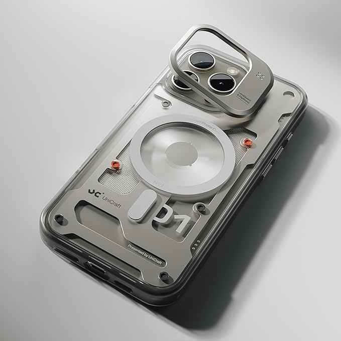 UniCraft No.01 for iPhone 16 Pro Max Case | Ti Alloy | LensGurad | Compatible with MagSafe