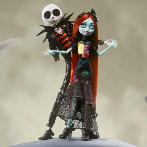 Monster High Skullector Disney's The Nightmare Before Christmas Jack and Sally Doll Set HNF99