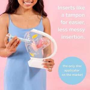 Pixie Menstrual Disc Kit for Feminine Care - Pixie Discs are Designed to Remove Like Tampons - 100% Medical-Grade Silicone - Best Period Disc Starter Kit - Proven to Become A Successful Disc User