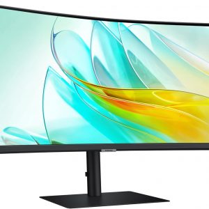 Samsung 34” ViewFinity S65UC, Ultra-WQHD, 100Hz, AMD FreeSync™ HDR10, Monitor curvo con altavoces incorporados, USB-C, interruptor KVM, LS34C654UANXGO, 2025