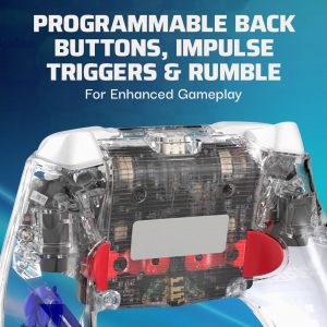 PDP REALMz Wired Xbox Controller Licensed for Series X|S, Xbox One, Windows 10/11 PC, LED Lighting Collectible Sonic Superstars, Programmable Buttons/Triggers, PC Control Hub App: Sonic Speed