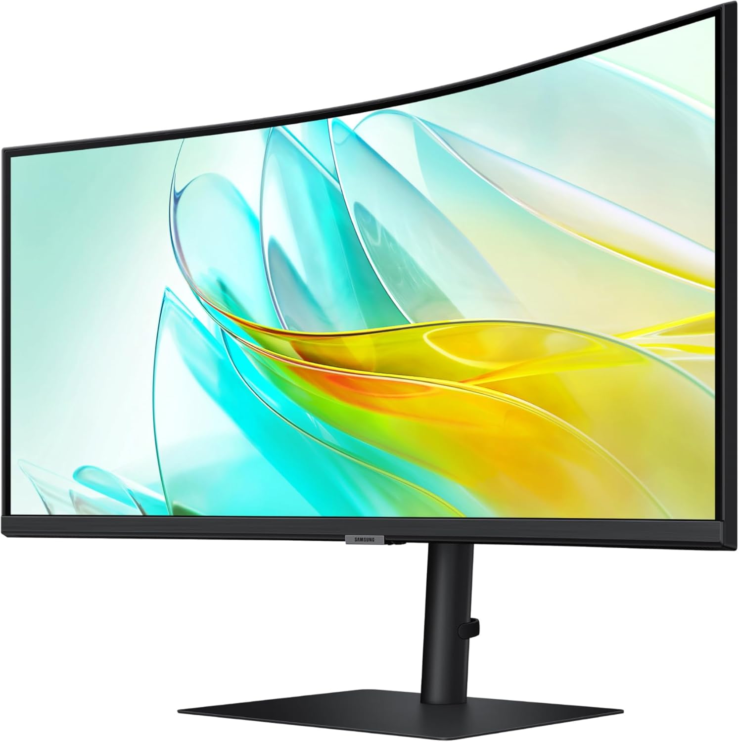 Samsung 34” ViewFinity S65UC, Ultra-WQHD, 100Hz, AMD FreeSync™ HDR10, Monitor curvo con altavoces incorporados, USB-C, interruptor KVM, LS34C654UANXGO, 2025