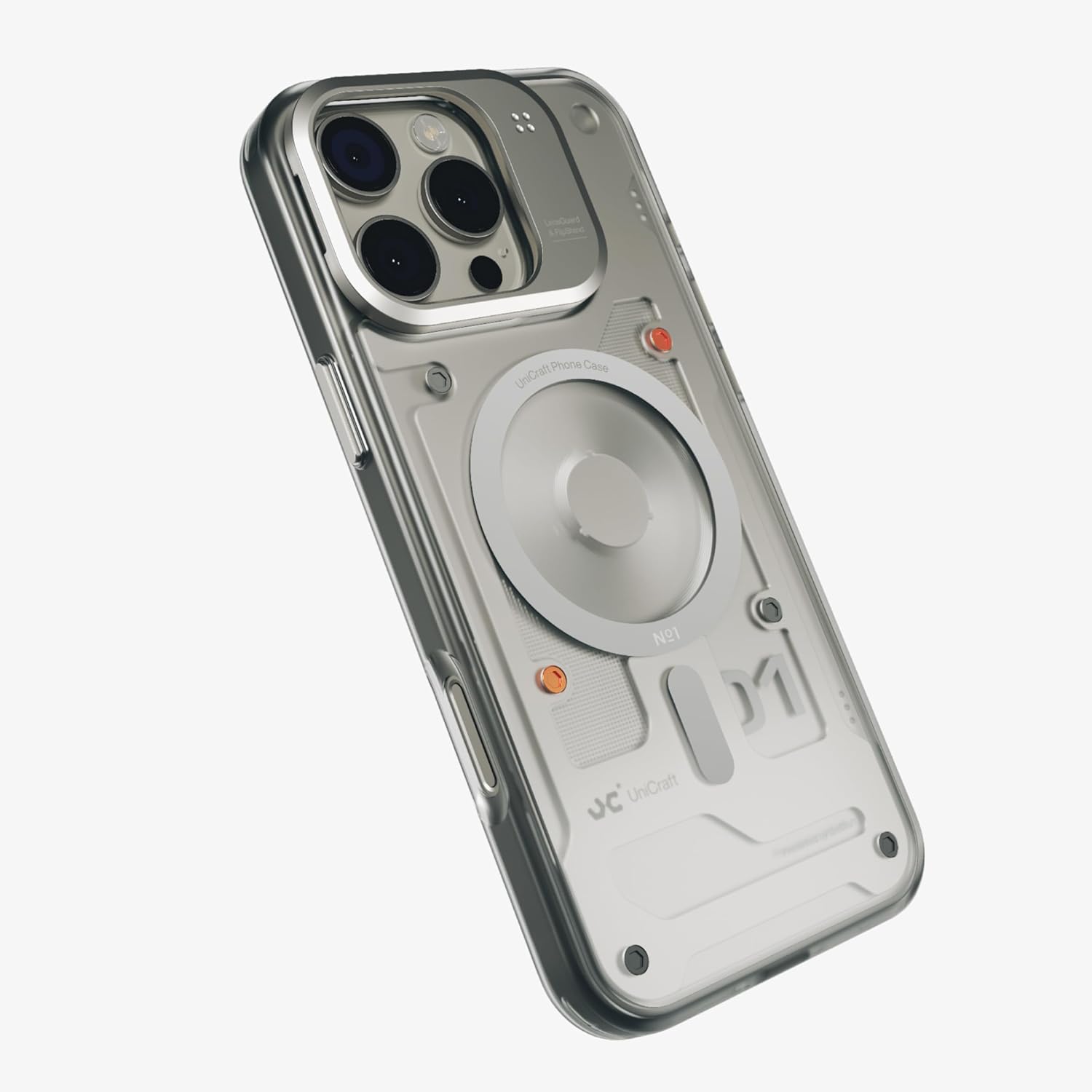 UniCraft No.01 for iPhone 16 Pro Max Case | Ti Alloy | LensGurad | Compatible with MagSafe