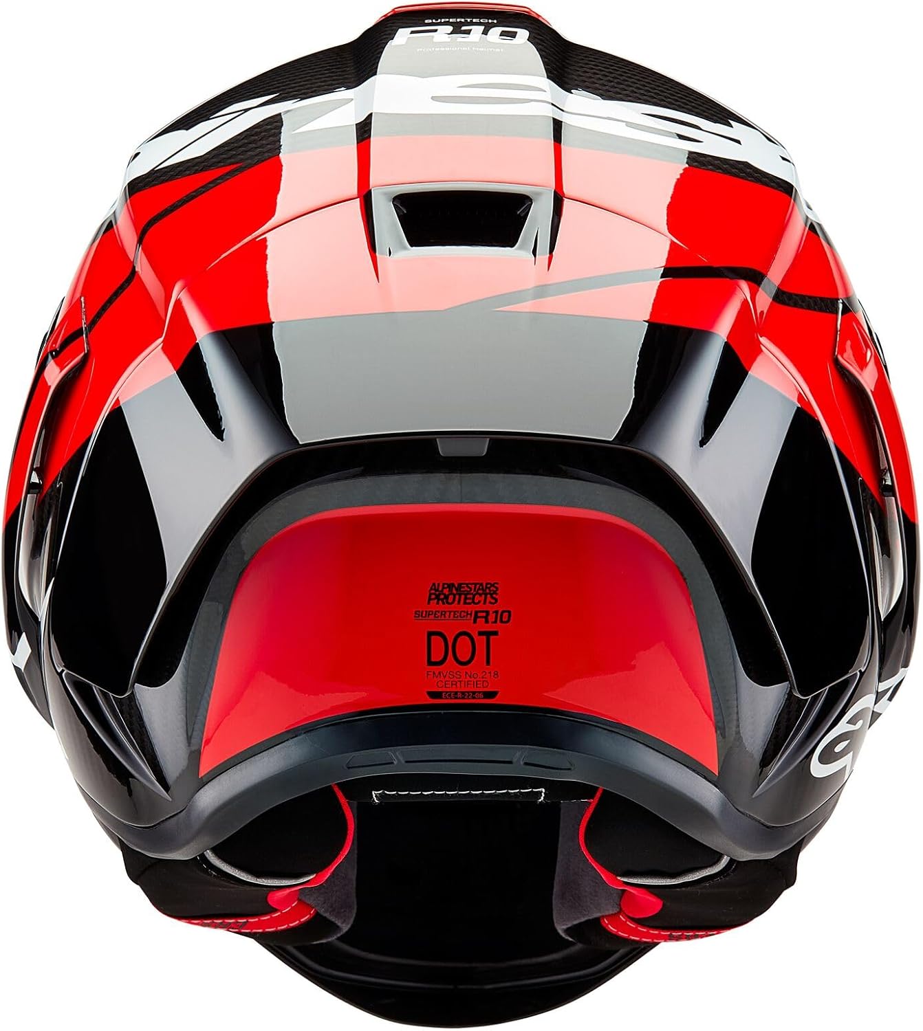 Alpinestars Supertech R10 Element Helmet, Carbon Fiber, Aerodynamic Full-Face Design, Ventilation & Safety, DOT & ECE Certified for Street & Track Riders