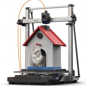 Paquete (Combo Anycubic Kobra 3 Max) Impresora 3D multicolor Anycubic, impresión de alta velocidad de 600 mm/s, gran volumen de construcción de 420x420x500 mm, nivelación automática y placa PEI de